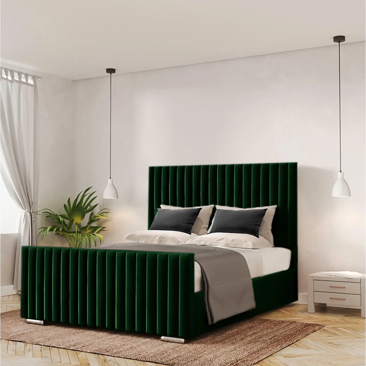 Faye Panel Bed