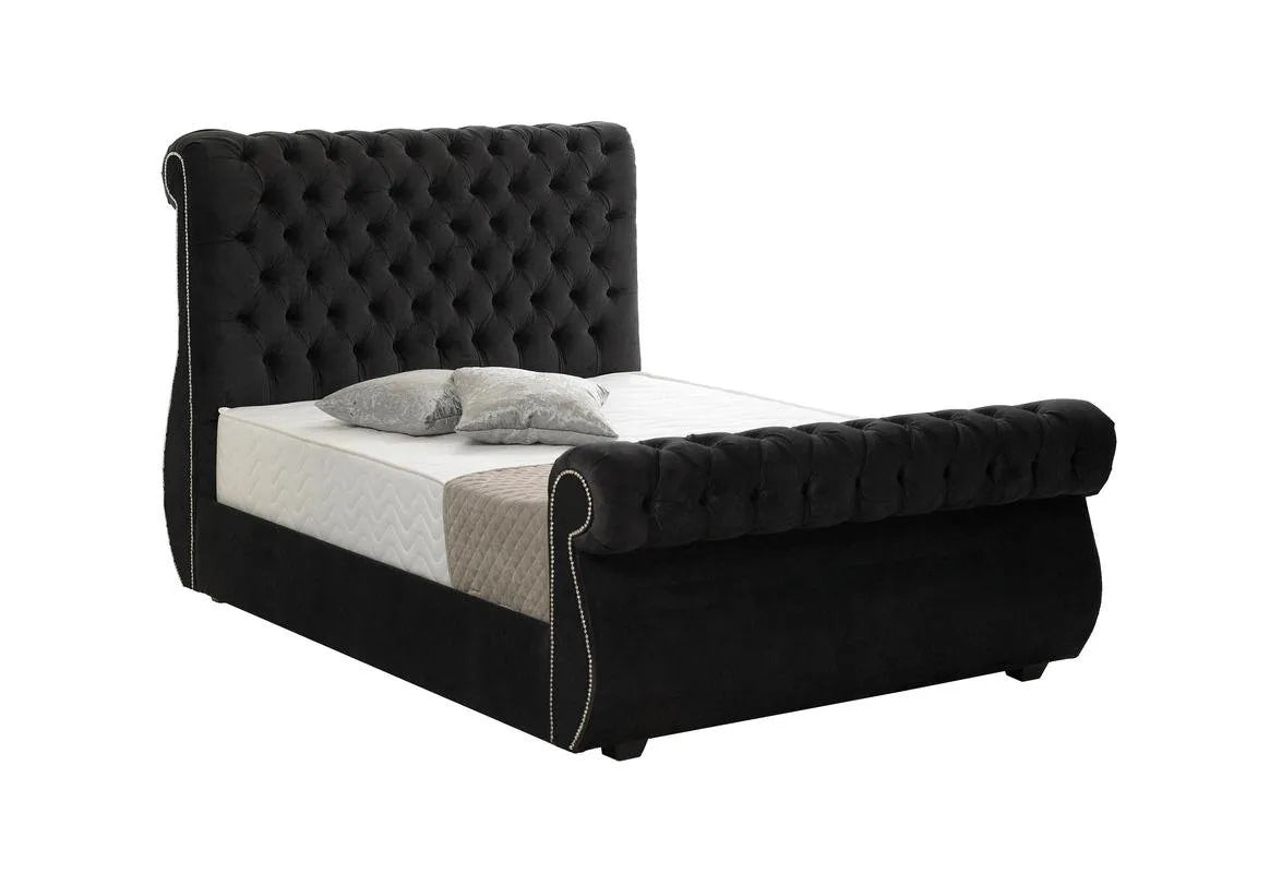Swan Chesterfield Bed