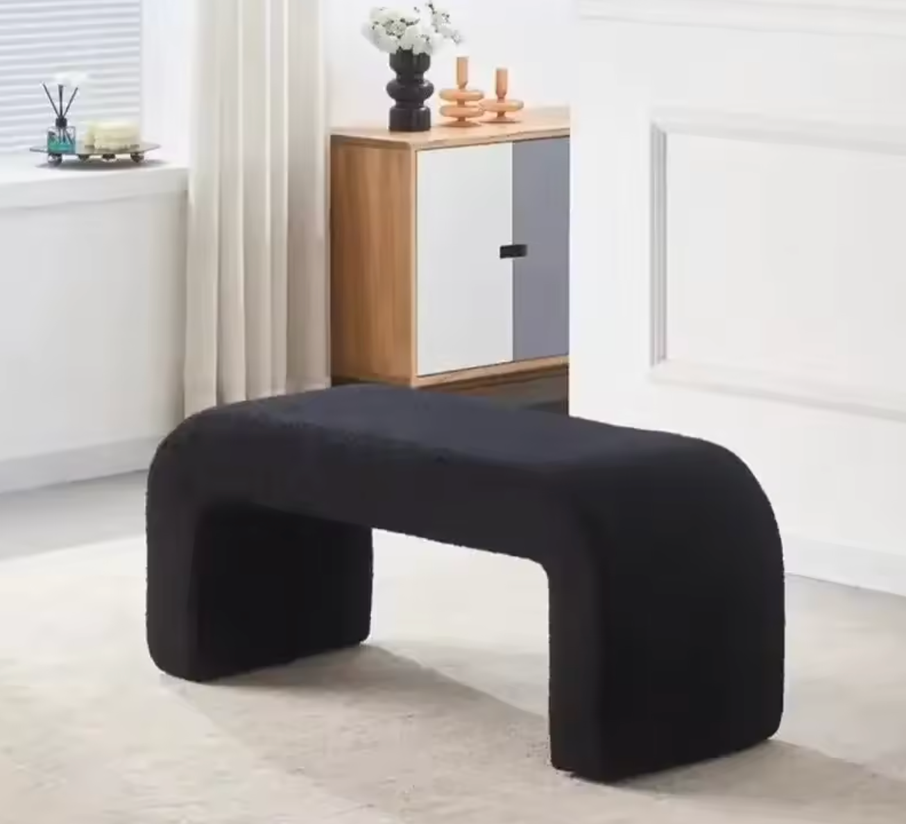 Lambskin Stool | Bench | Footstool