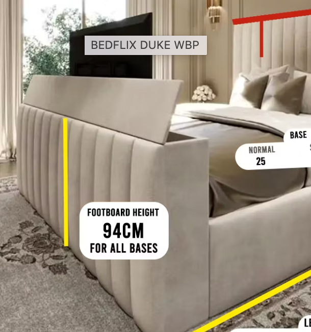 Upgrade Your Bed With TV Footend