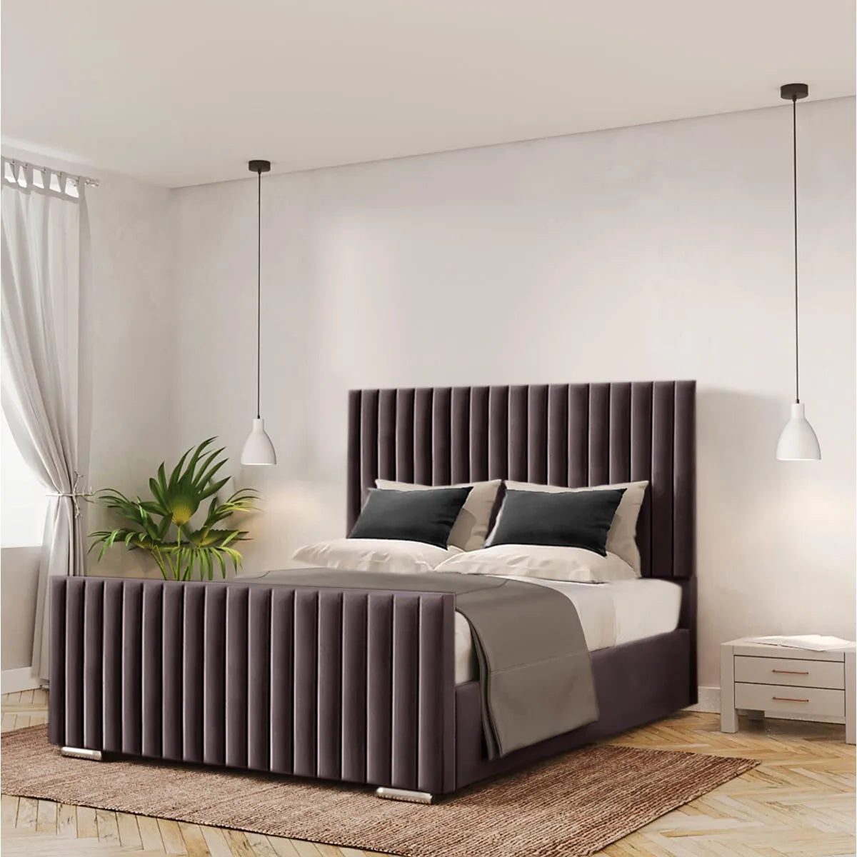 Faye Panel Bed