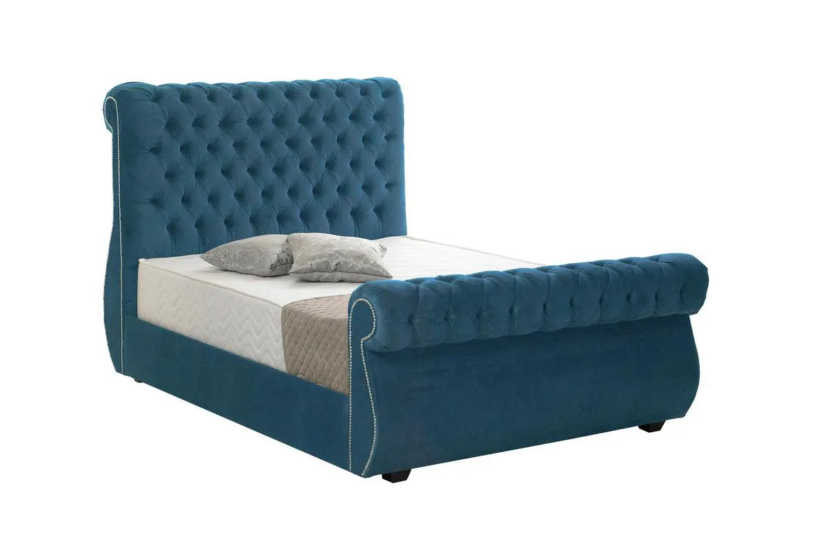 Swan Chesterfield Bed