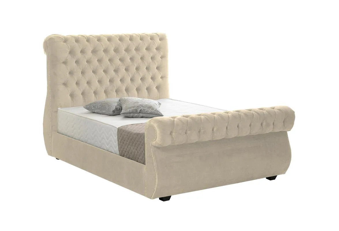 Swan Chesterfield Bed