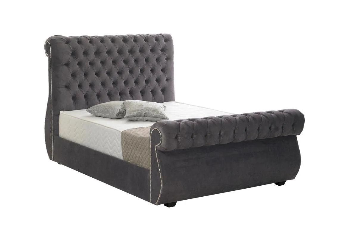 Swan Chesterfield Bed