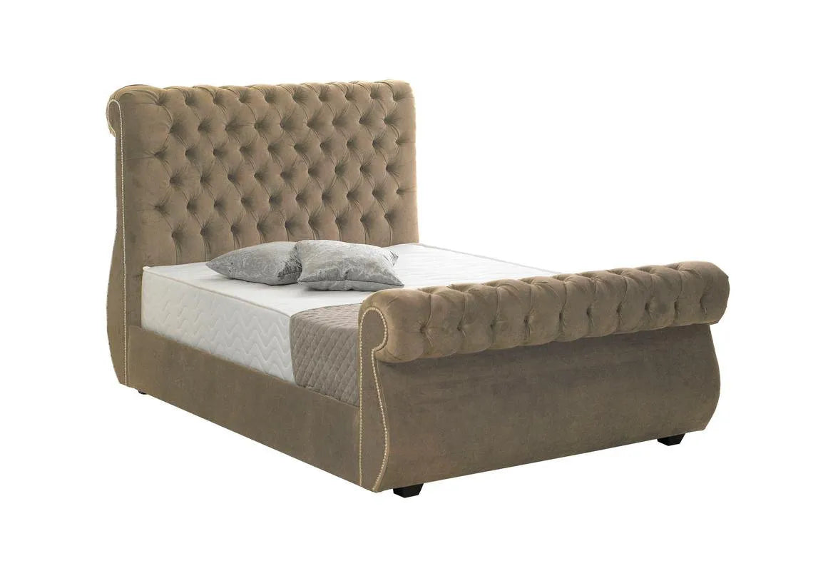 Swan Chesterfield Bed