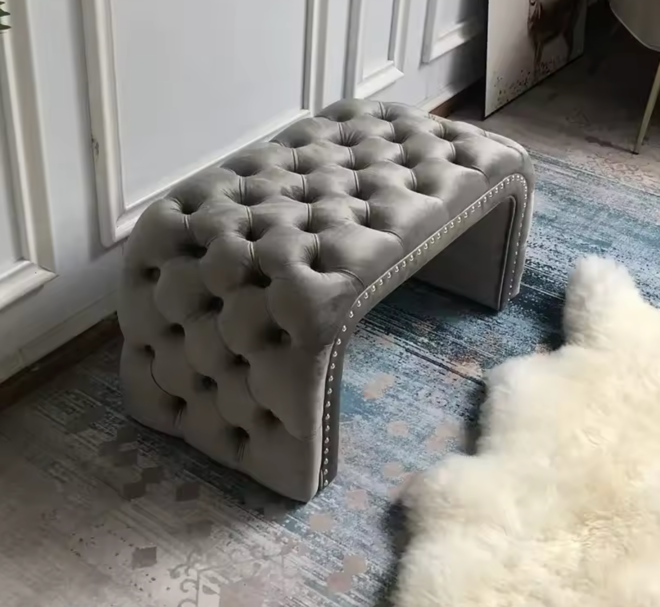 Chesterfield Table Footstool