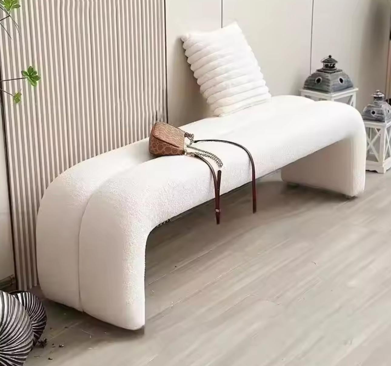 Fluffy Lamb Table Stool